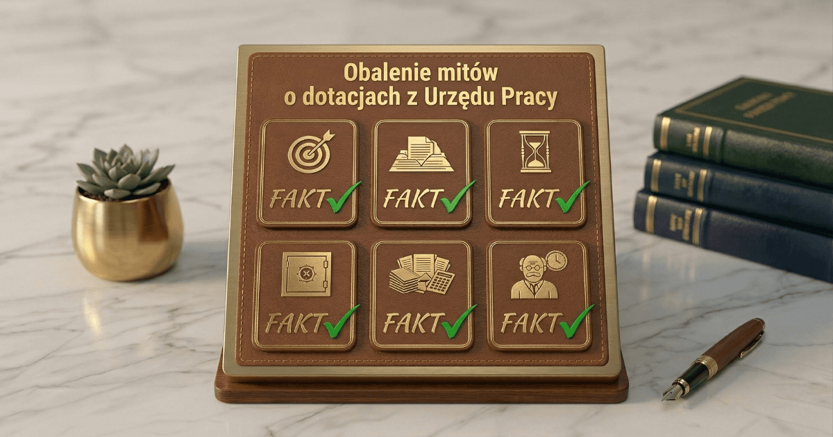 7 najczęstszych mitów o dotacjach z Urzędu Pracy